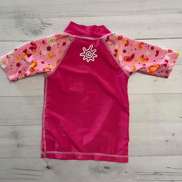 UV skinz butterfly rash guard 12-18 months - Picture 5 of 5